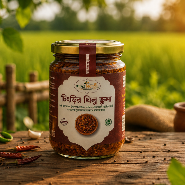 চিংড়ির ঘিলু ভুনা  ৮০০ গ্রাম