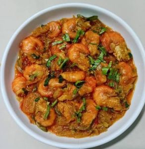 চিংড়ির ঘিলু ভুনা